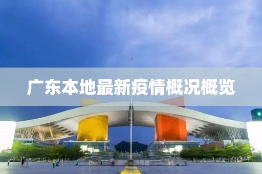 广东本地最新疫情概况概览