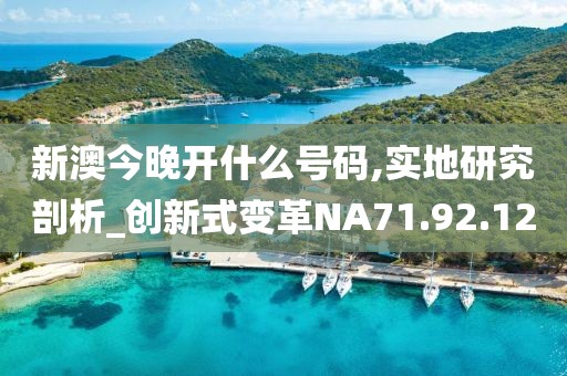 新澳今晚开什么号码,实地研究剖析_创新式变革NA71.92.12