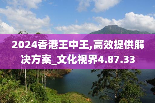 2024香港王中王,高效提供解决方案_文化视界4.87.33