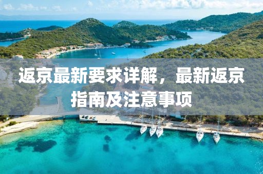 返京最新要求详解，最新返京指南及注意事项