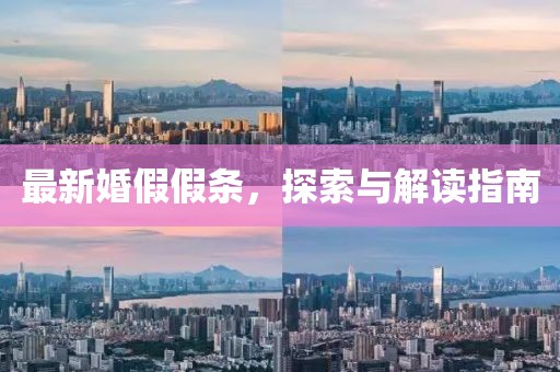 最新婚假假条，探索与解读指南