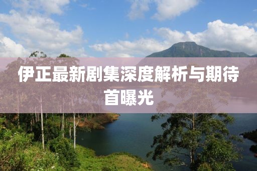 伊正最新剧集深度解析与期待首曝光