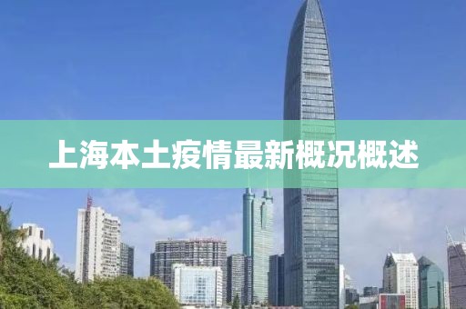 上海本土疫情最新概况概述