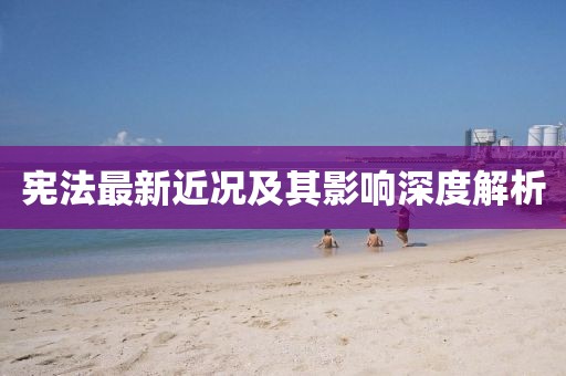 宪法最新近况及其影响深度解析