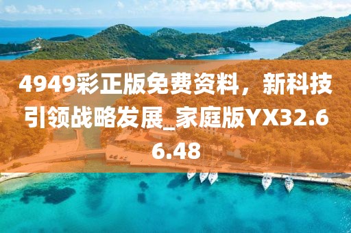 4949彩正版免费资料，新科技引领战略发展_家庭版YX32.66.48