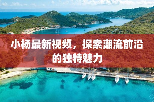 小杨最新视频，探索潮流前沿的独特魅力