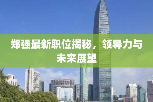 郑强最新职位揭秘，领导力与未来展望
