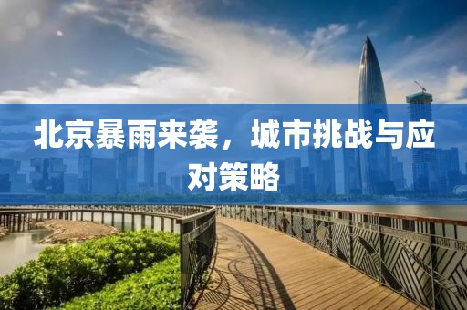 北京暴雨来袭，城市挑战与应对策略