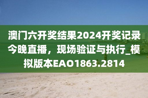 澳门六开奖结果2024开奖记录今晚直播，现场验证与执行_模拟版本EAO1863.2814