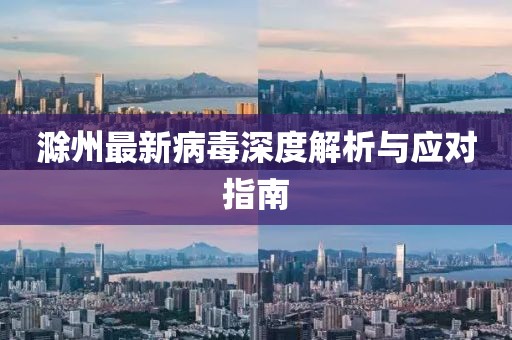 滁州最新病毒深度解析与应对指南