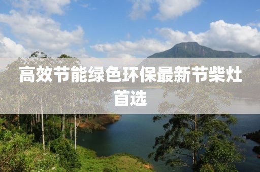 高效节能绿色环保最新节柴灶首选