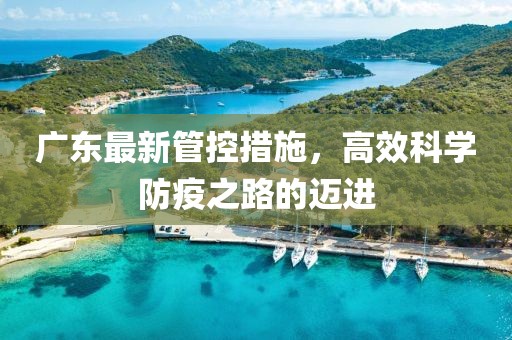 广东最新管控措施，高效科学防疫之路的迈进