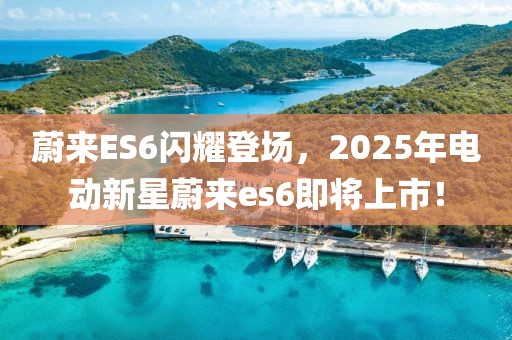蔚来ES6闪耀登场，2025年电动新星蔚来es6即将上市！