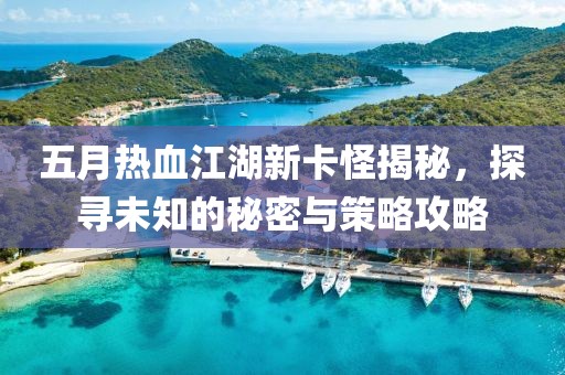 五月热血江湖新卡怪揭秘，探寻未知的秘密与策略攻略