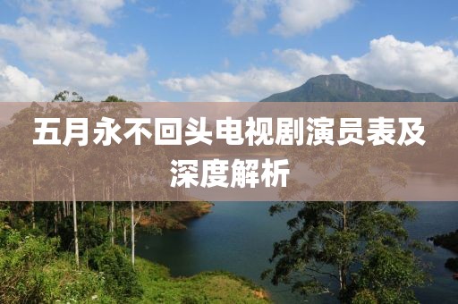 五月永不回头电视剧演员表及深度解析