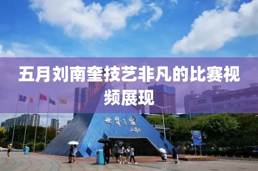 五月刘南奎技艺非凡的比赛视频展现