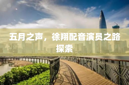 五月之声，徐翔配音演员之路探索
