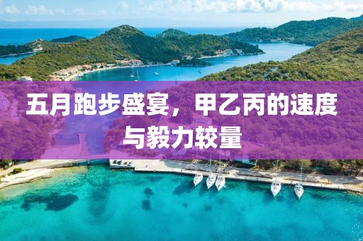 五月跑步盛宴，甲乙丙的速度与毅力较量