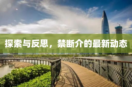 探索与反思，禁断介的最新动态
