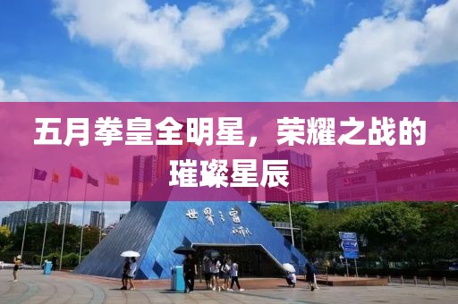 五月拳皇全明星，荣耀之战的璀璨星辰