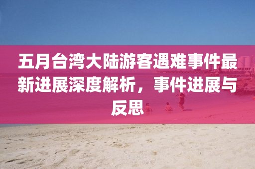 五月台湾大陆游客遇难事件最新进展深度解析，事件进展与反思