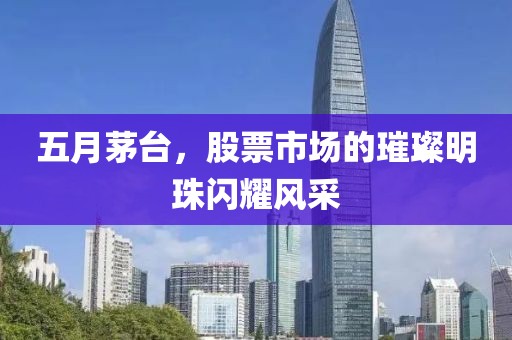 五月茅台，股票市场的璀璨明珠闪耀风采