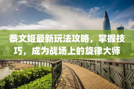 蔡文姬最新玩法攻略，掌握技巧，成为战场上的旋律大师