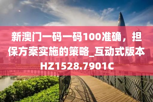 新澳门一码一码100准确，担保方案实施的策略_互动式版本HZ1528.7901C