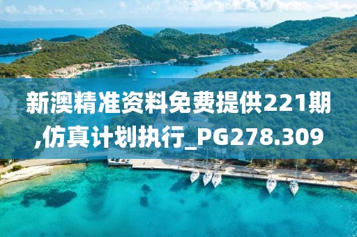 新澳精准资料免费提供221期,仿真计划执行_PG278.309