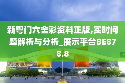 新粤门六舍彩资料正版,实时问题解析与分析_展示平台BE878.8