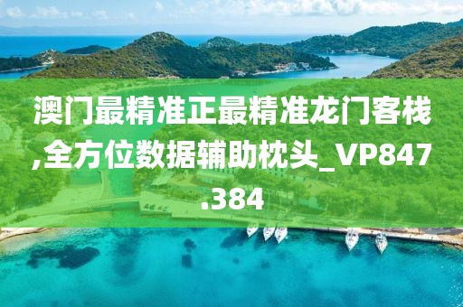 澳门最精准正最精准龙门客栈,全方位数据辅助枕头_VP847.384