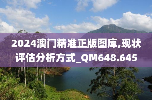 2024澳门精准正版图库,现状评估分析方式_QM648.645