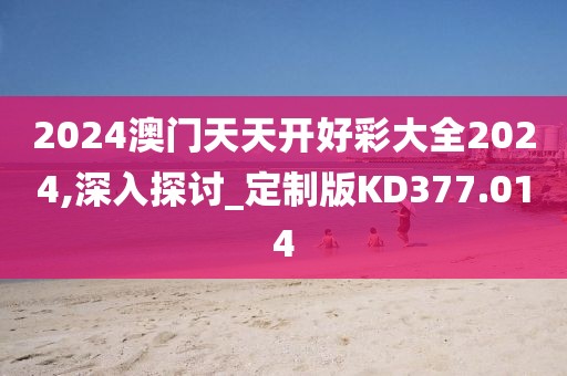 2024澳门天天开好彩大全2024,深入探讨_定制版KD377.014
