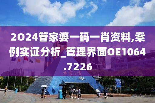 2O24管家婆一码一肖资料,案例实证分析_管理界面OE1064.7226