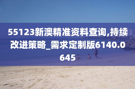 55123新澳精准资料查询,持续改进策略_需求定制版6140.0645