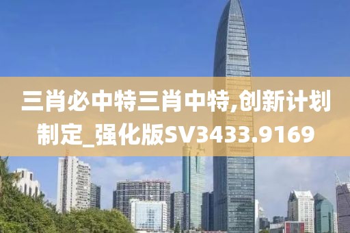 三肖必中特三肖中特,创新计划制定_强化版SV3433.9169