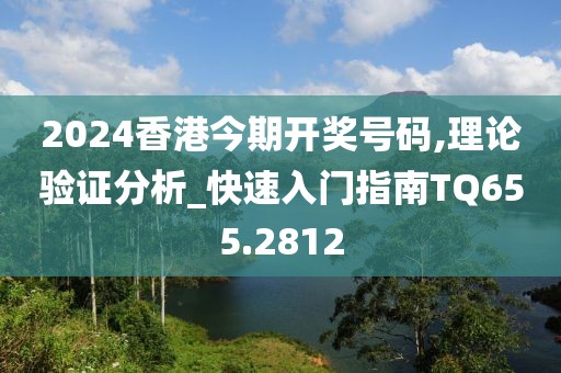 2024香港今期开奖号码,理论验证分析_快速入门指南TQ655.2812