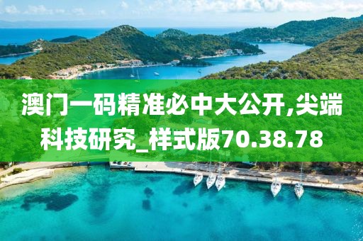 澳门一码精准必中大公开,尖端科技研究_样式版70.38.78
