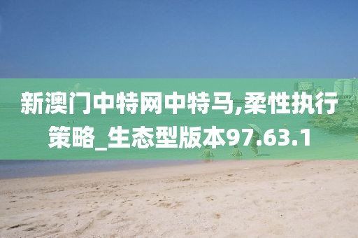 新澳门中特网中特马,柔性执行策略_生态型版本97.63.1